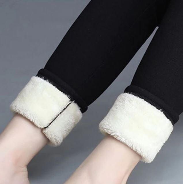 Women's fleece winter leggings