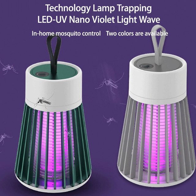 UV light electric shock mosquito killer lamp