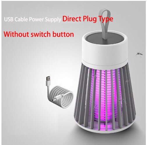 UV light electric shock mosquito killer lamp