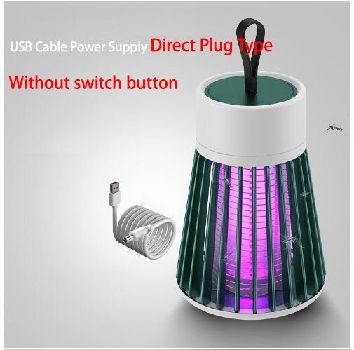 UV light electric shock mosquito killer lamp