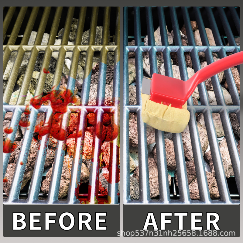 Grill Brush World’s Safest Grill Brush – No Harmful Wire Bristles