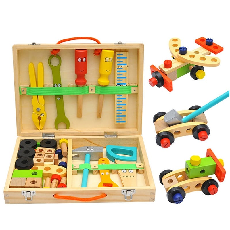 Educational Montessori Wooden Toys For Preschool Children