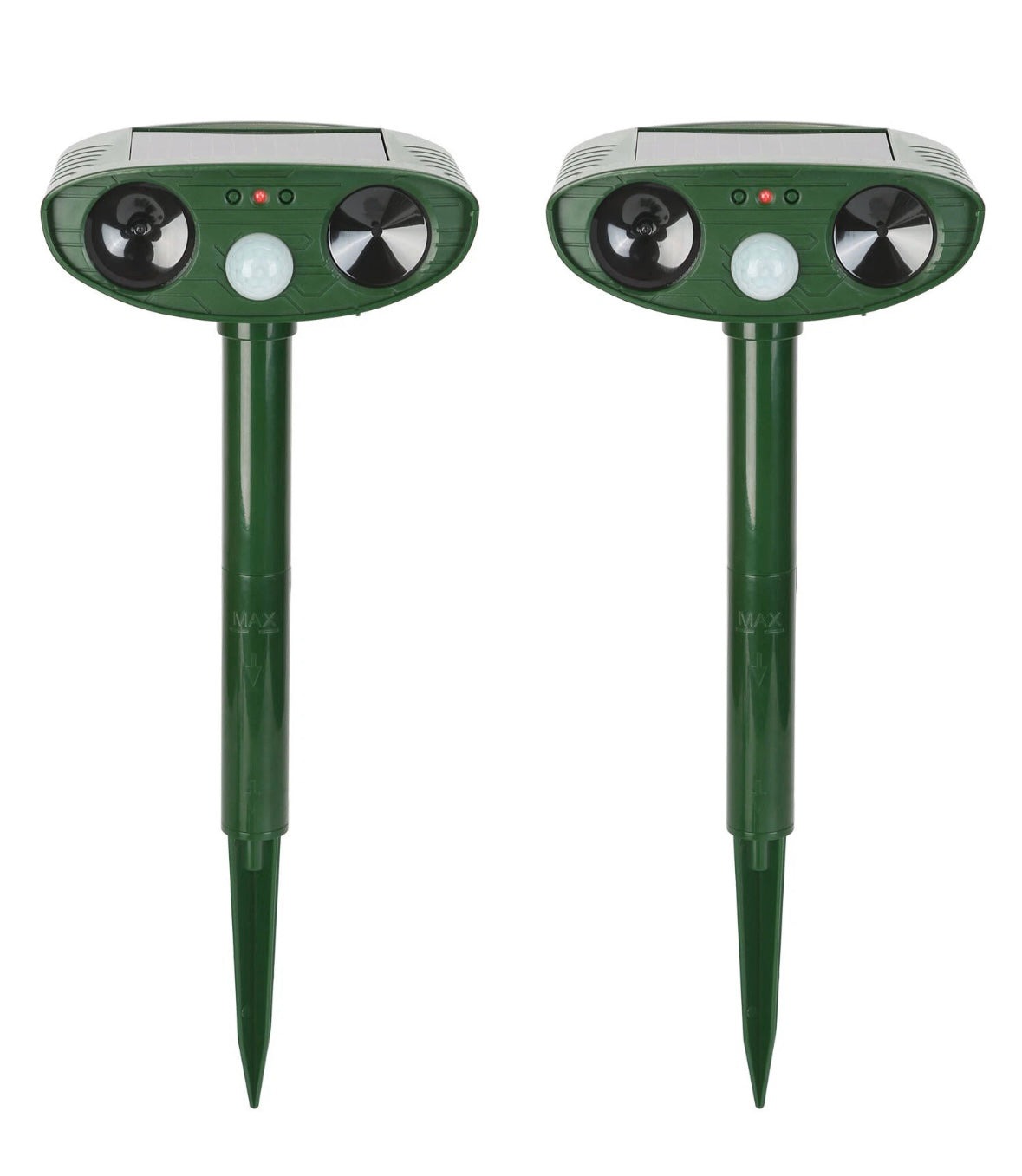 Ultrasonic Chipmunk Repeller - Solar Powered - Get Rid of Chipmunks in 48 Hours