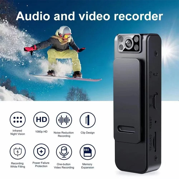 Mini Body Worn Camera With Audio