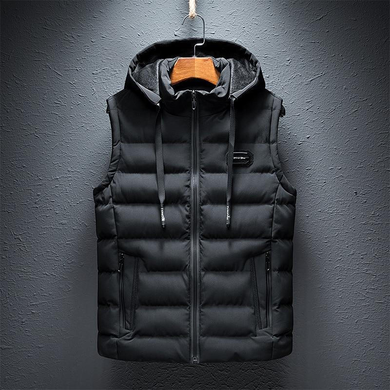 Plain Hooded Vest