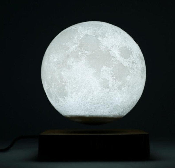 Magnetically Levitated Lunar Lamp