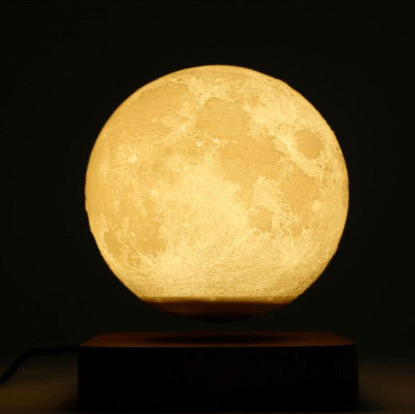 Magnetically Levitated Lunar Lamp