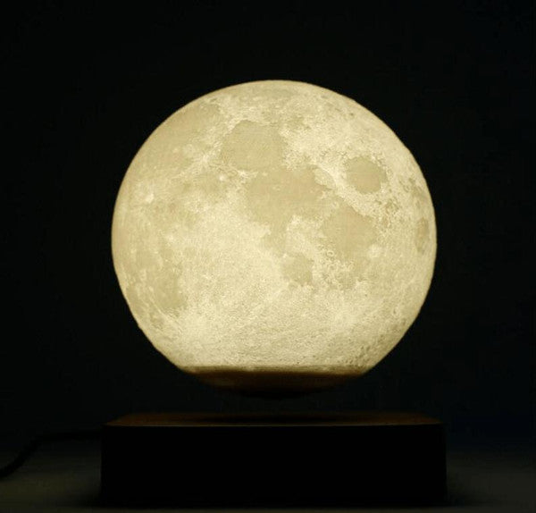 Magnetically Levitated Lunar Lamp