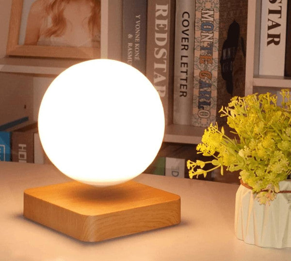 Magnetically Levitated Lunar Lamp