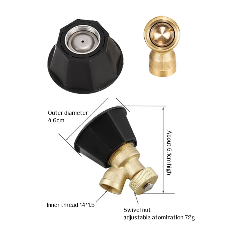 High-Pressure Air Swirl Nozzle