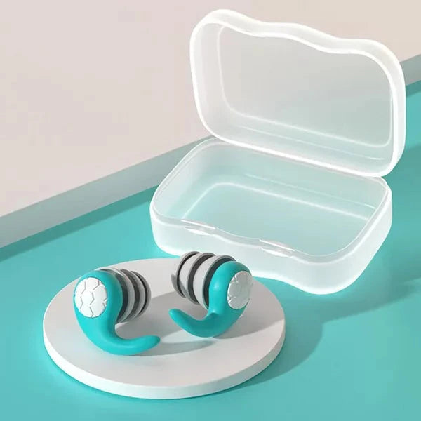 Noise Cancelling Silicone Earplugs for Sleeping