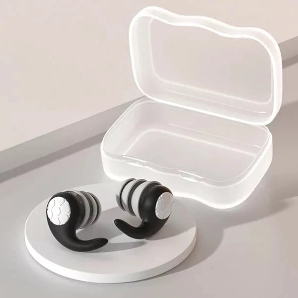 Noise Cancelling Silicone Earplugs for Sleeping