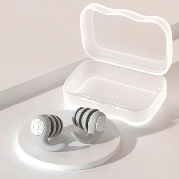 Noise Cancelling Silicone Earplugs for Sleeping