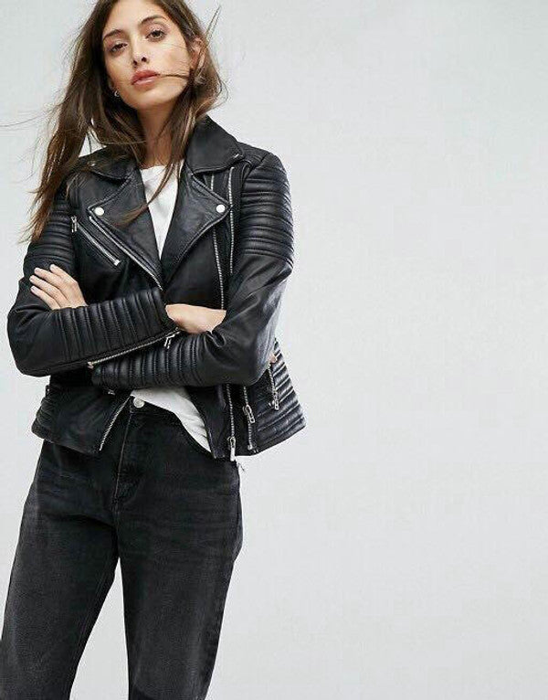 Leather Biker Jacket