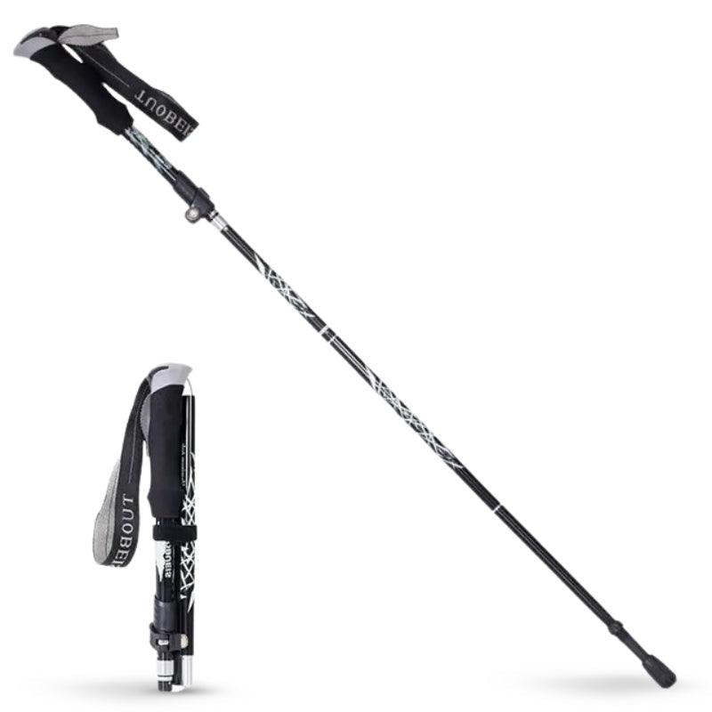 Premium Automatic Retractable Hiking Stick