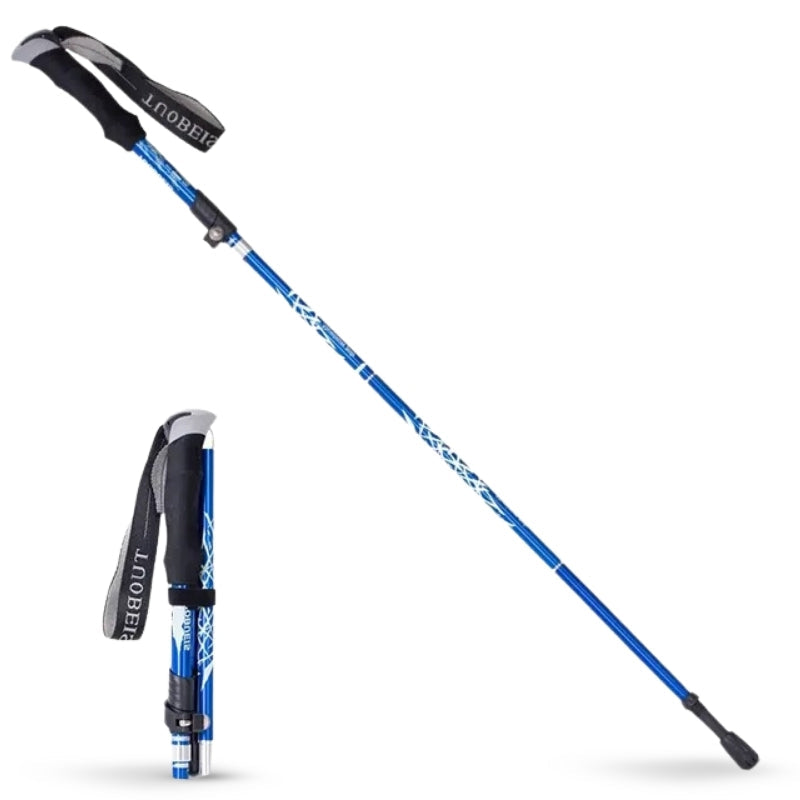 Premium Automatic Retractable Hiking Stick