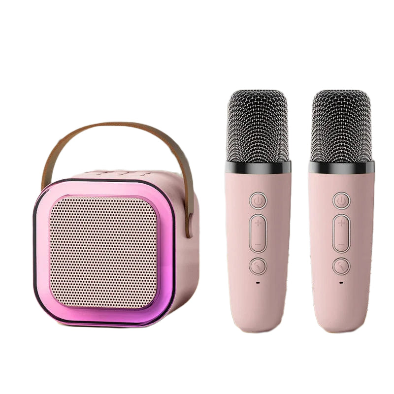 Mini Karaoke Machine With Wireless Microphone