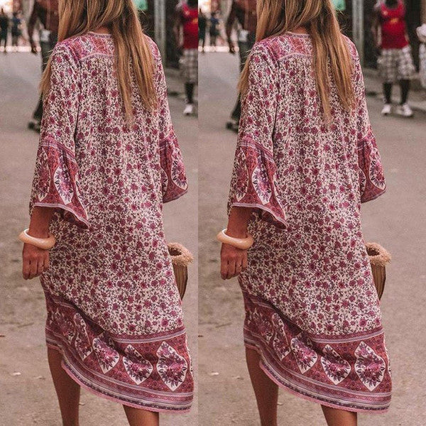 Light Bohemian Dress