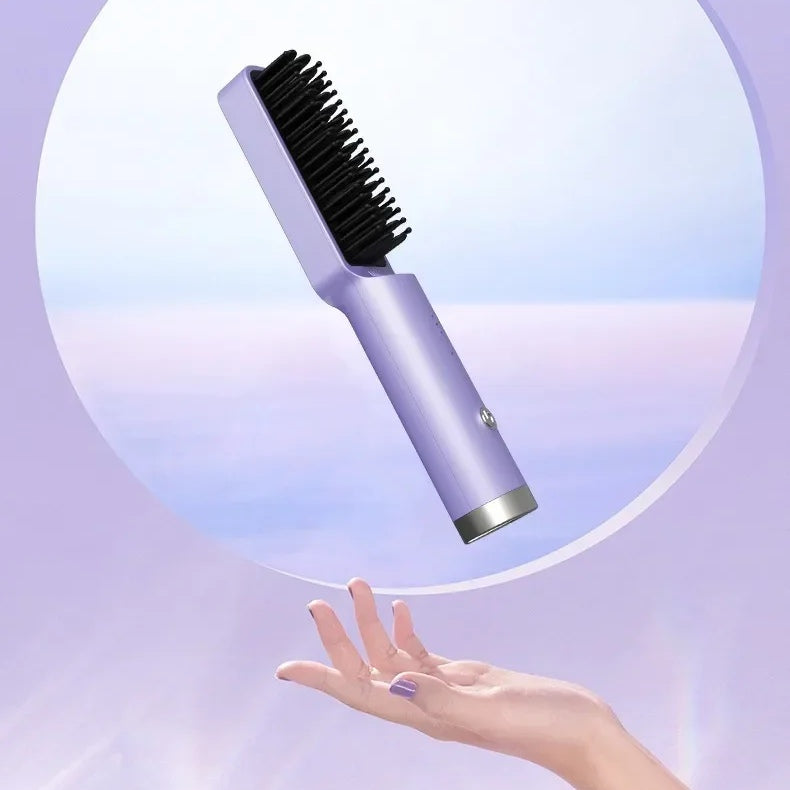 Rechargeable Frizz Away Hair Smoothing Comb
