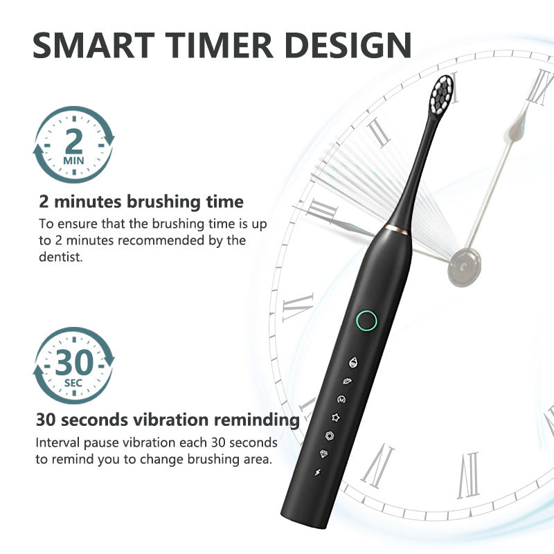 Rechargeable Ultrasonic Electric Toothbrush