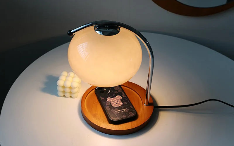 Retro Glass Candle Warmer Lamp