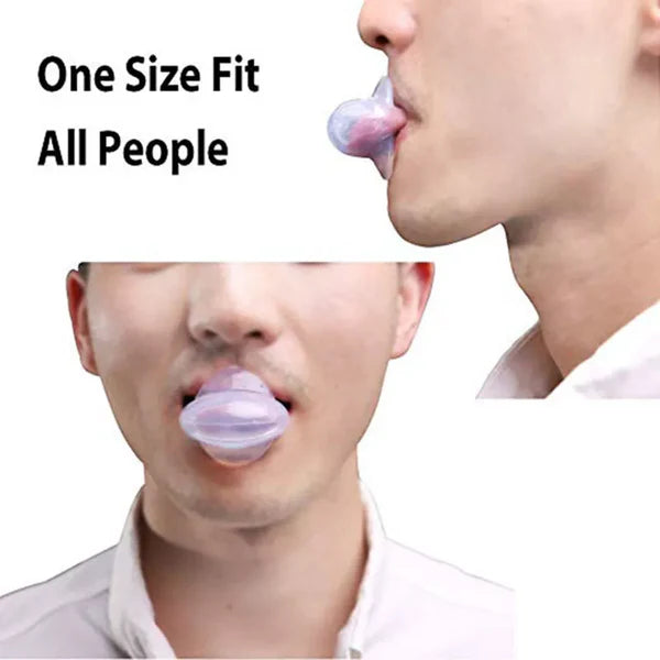 Comfortable Tongue Stabilizer for Snoring Relief – Reusable Anti-Snoring Mouthpiece