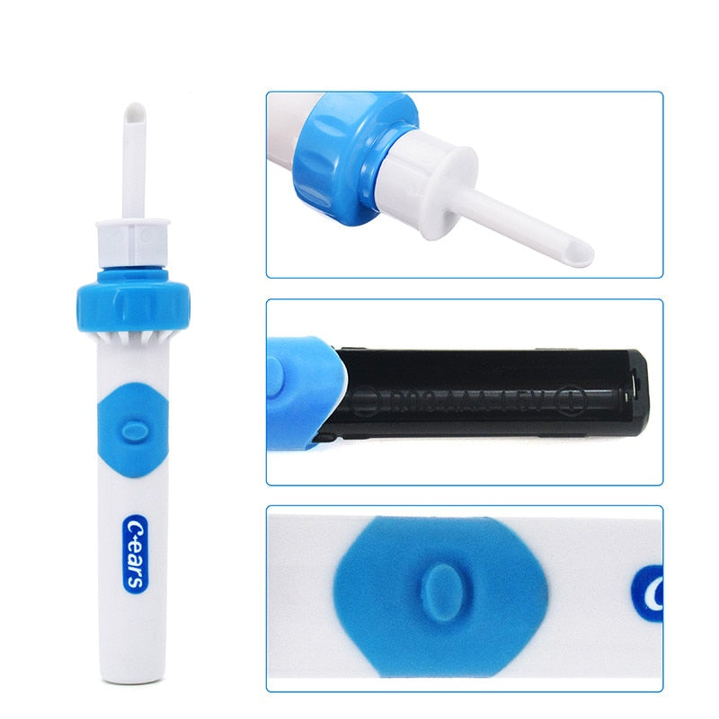 Electric ear wax remover