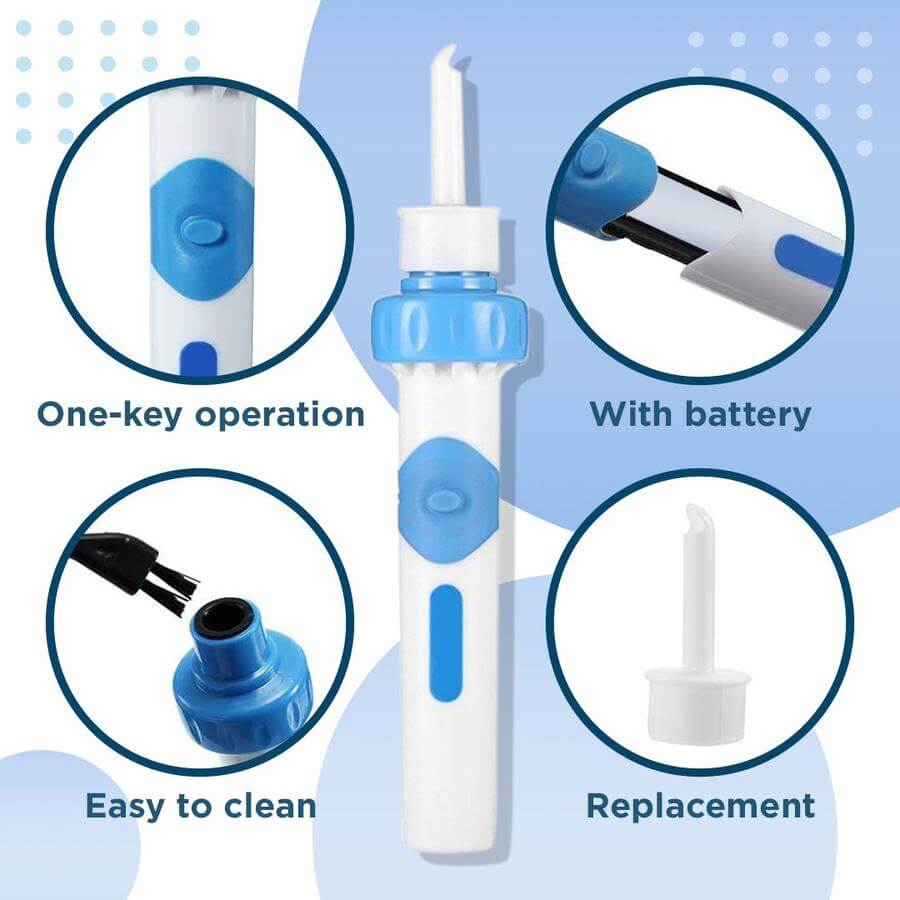 Electric ear wax remover