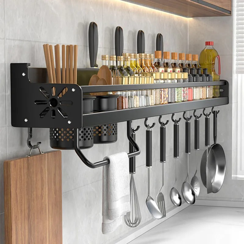 Wall Mounted Kitchen Storage Rack Organizer – Verniershop
