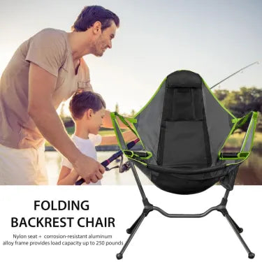 Luxury Reclining Camping Chair