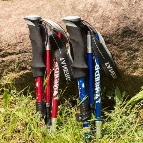 Adjustable Trekking Poles - Foldable Telescopic Pole