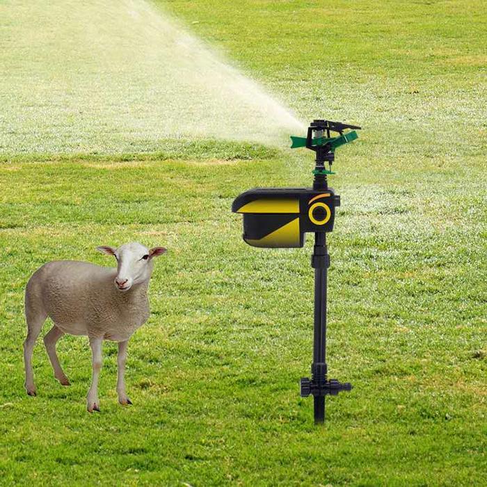 Automatic Motion-Activated Animal Repellent Garden Sprinkler - Animal Sensor Outdoor Lawn Yard Water Sprinkler