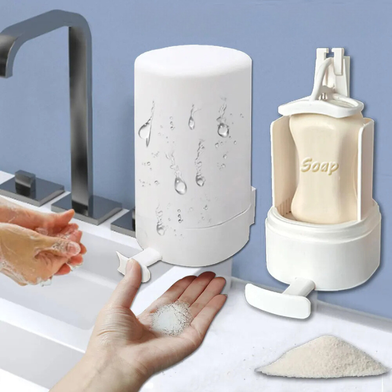 Wall-mounted Bar Soap Grinder For Handwashing