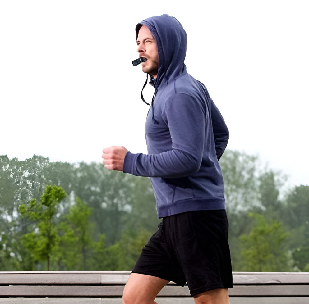 Breathing Trainer for Lung Fitness - Adjustable Resistance for Respiratory Muscle Training, Reduce Shortness of Breath