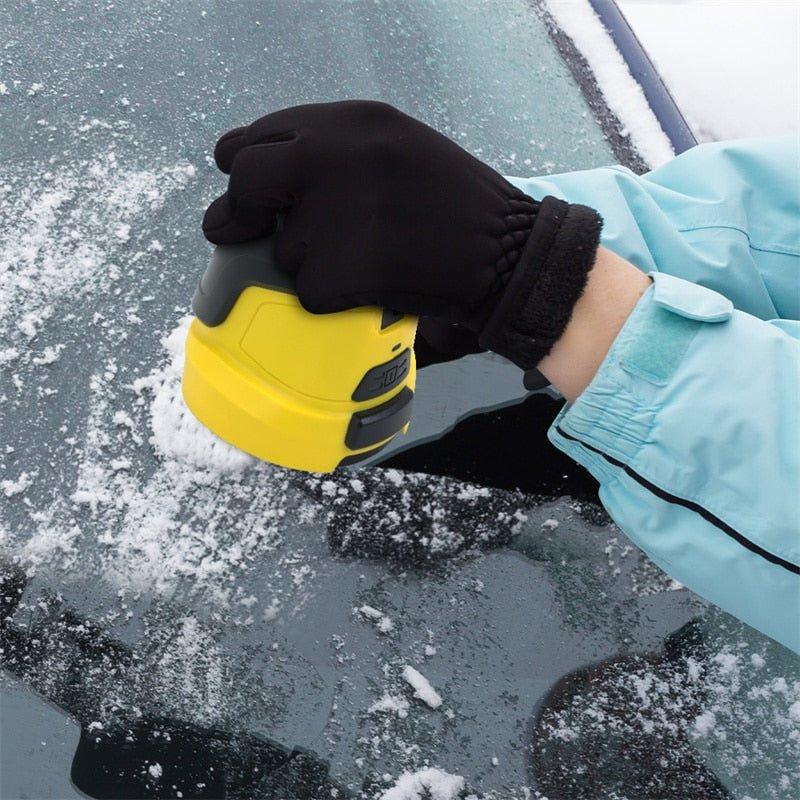 Anti-Freeze Electromagnetic Car Snow Removal Device - USB Rechargeable Electric Ice Scraper