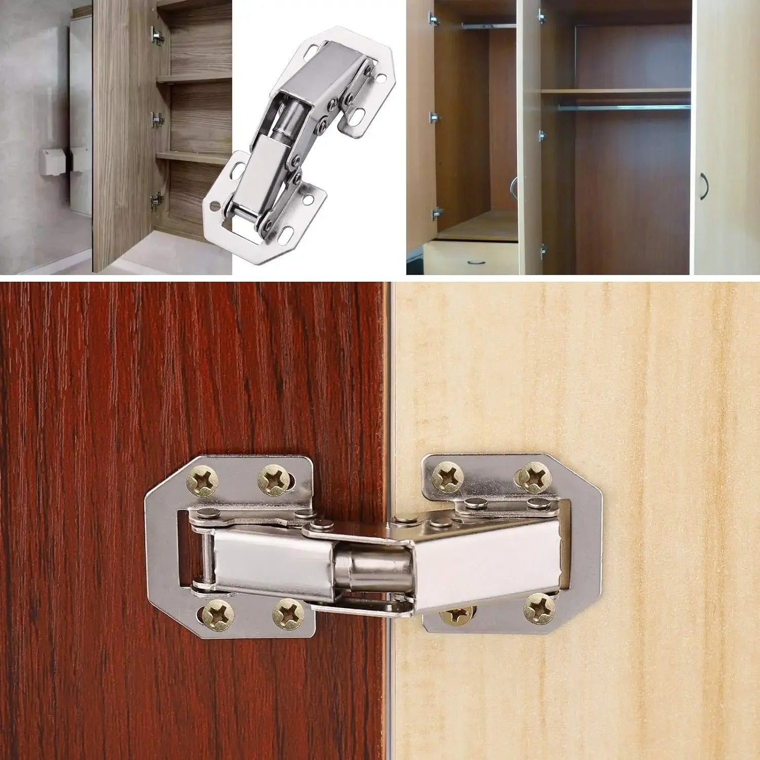 10 PCS Cabinet Hinges