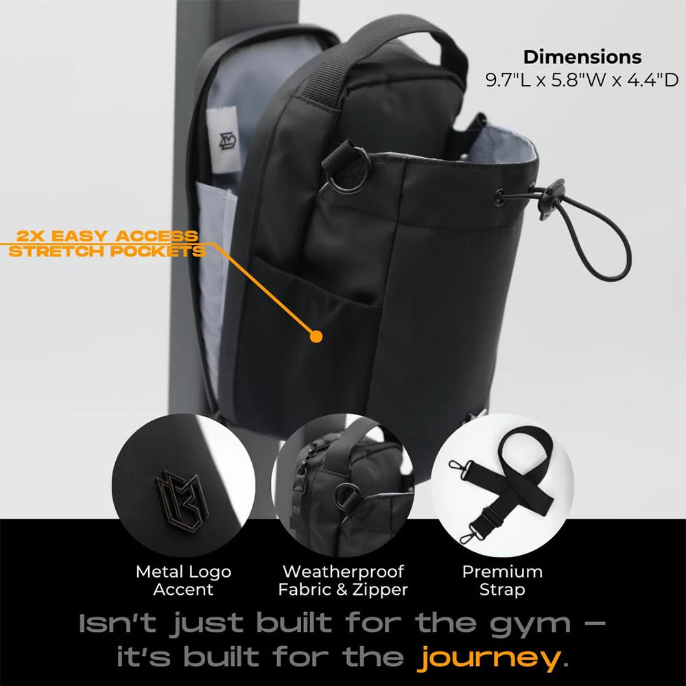 Magnetic Water Bottle Gym Bag