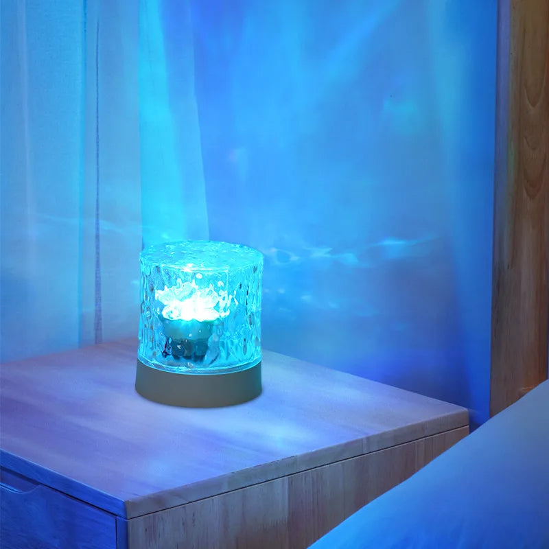 Crystal Ripple Projector Night Light – Verniershop