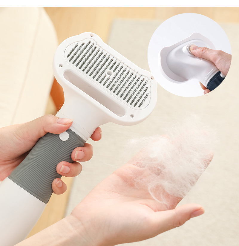 3-in-1 Dog Hair Dryer and Grooming Brush