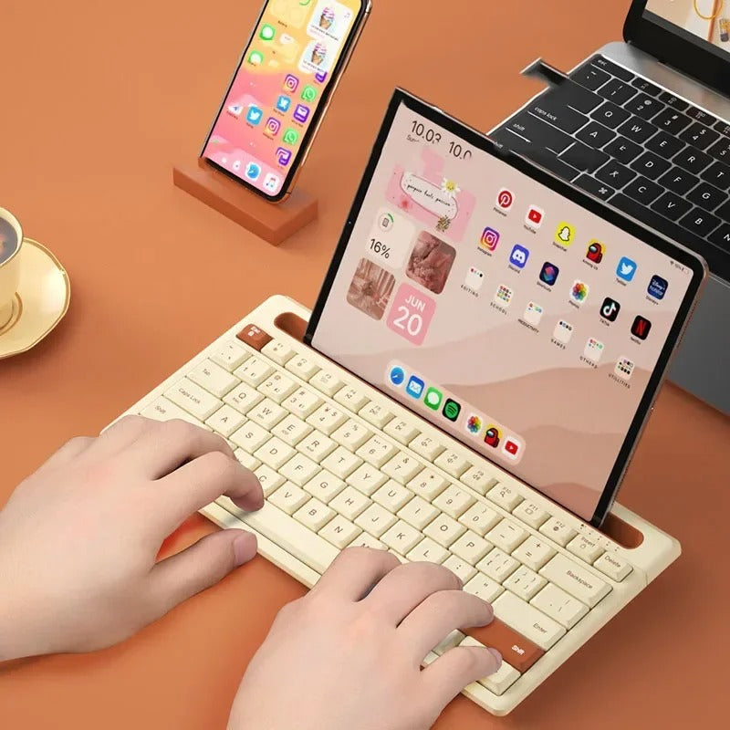 Wireless Bluetooth Tablet Keyboard