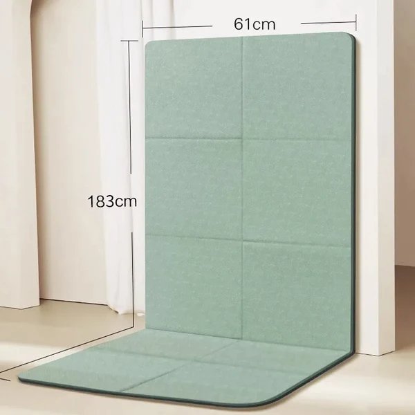 Foldable yoga mat