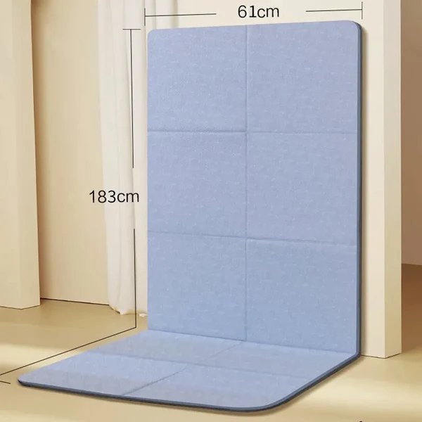 Foldable yoga mat