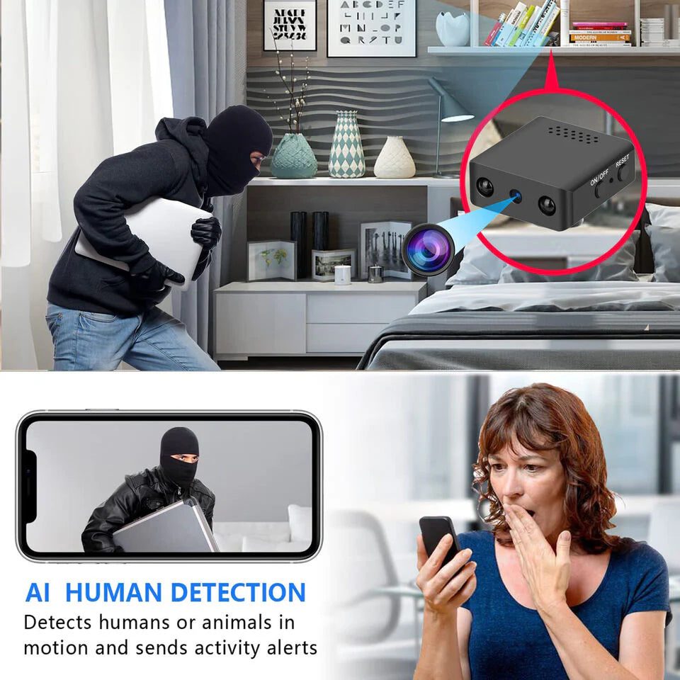 Micro HD Video Camera with WiFi and Audio