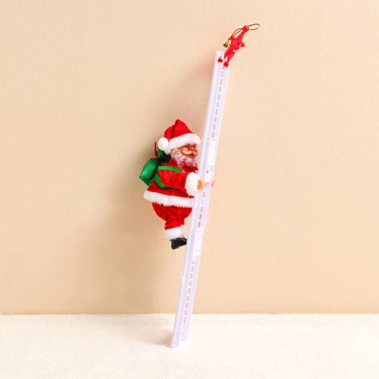 Climbing Santa Holiday Display Toy