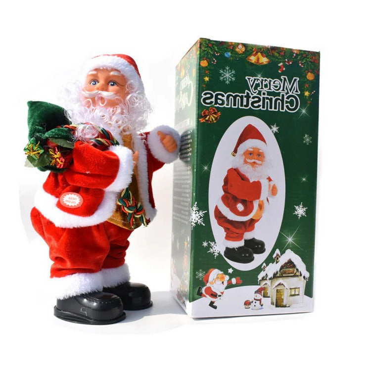 Climbing Santa Holiday Display Toy