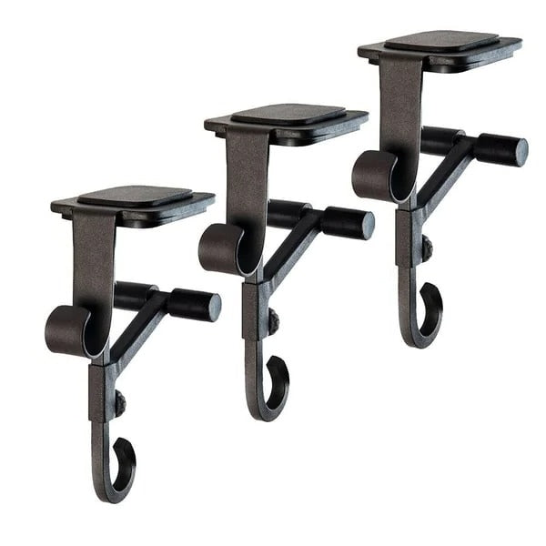 Adjustable Fireplace Stocking and Garland Hanger Set