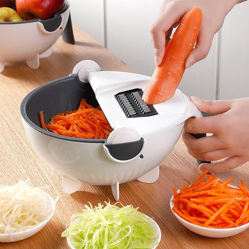 7-in-1 chopper and vegetable slicer