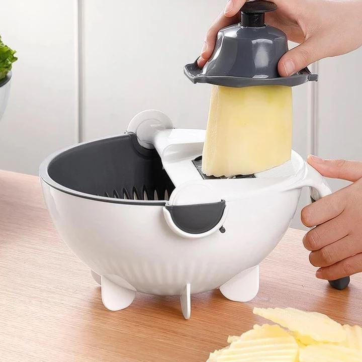 7-in-1 chopper and vegetable slicer