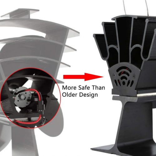 Heat Powered Fireplace Fan - Heat Your Home More Efficiently!