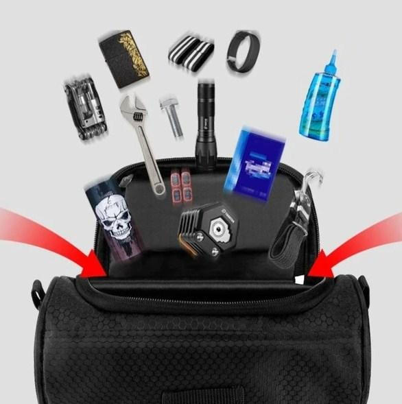 Multifunctional Touchscreen Handlebar Bag